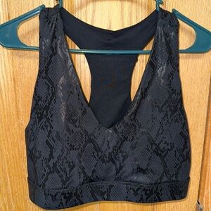 SOLD**Fabletics Black Sports Bra